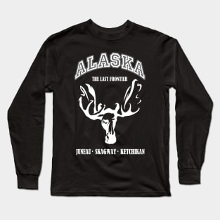 Alaska Moose Long Sleeve T-Shirt